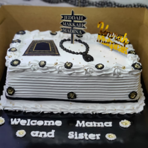 Umarah Mubarak Cake (5lbs)