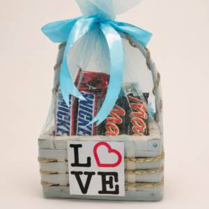 Mini affordable gift basket
